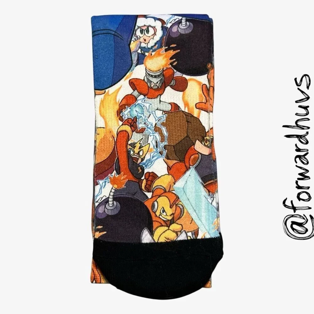 Mega Man Crew Socks – Loot Crate Exclusive – Bioworld